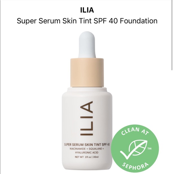 ILIA Other - NIB ILIA BEAUTY SUPER SERUM SKIN TINT SPF40 TULUM
